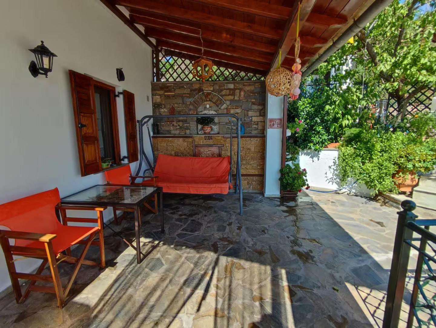 The Pagasetic Balcony - Magestic Sea Cottage Wolos Zewnętrze zdjęcie